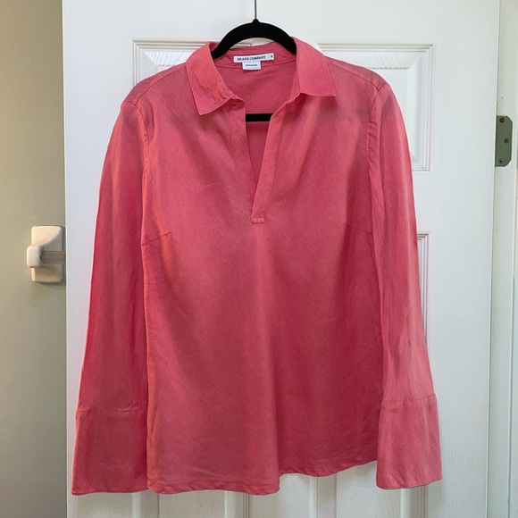 Island Company linen coral 🪸 tunic - Picture 3 of 12